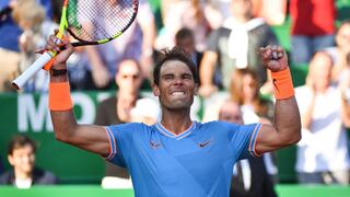A paso firme: Rafael Nadal venció a Guido Pella por los cuartos de final del Masters 1000 de Montecarlo