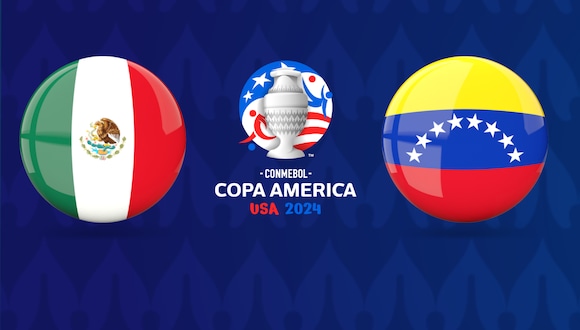 Check the time to watch LIVE and LIVE the match between Mexico and Venezuela for the second day of Copa América 2024. (Photo: Composition Mix)