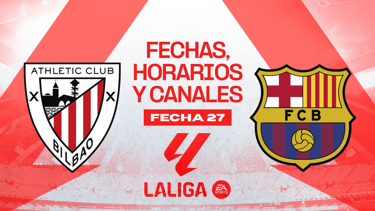 Athletic Club vs. Barcelona se enfrentan por LaLiga. (Diseño: Depor)