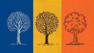 Descubre qué tan astuto eres con solo escoger uno de los árboles en esta imagen