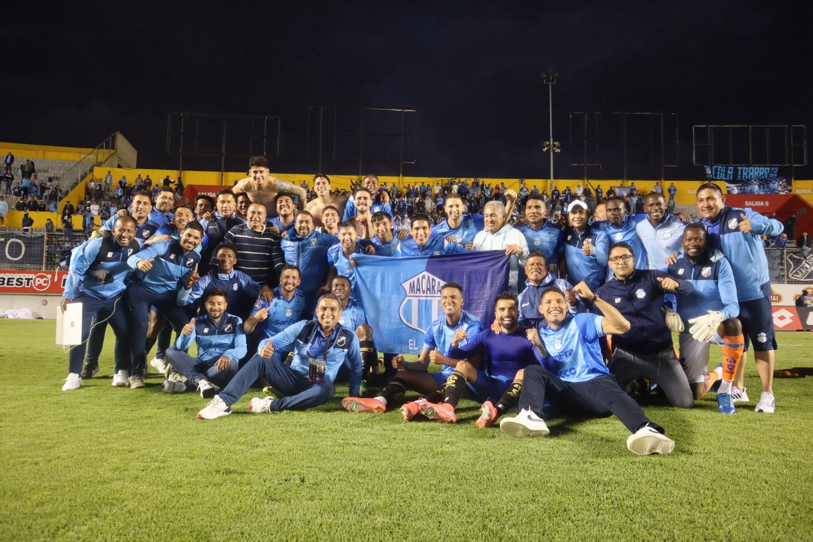 El Club Deportivo Macará clasificó también a la Copa Sudamericana. (Foto: @Macara_Oficial)