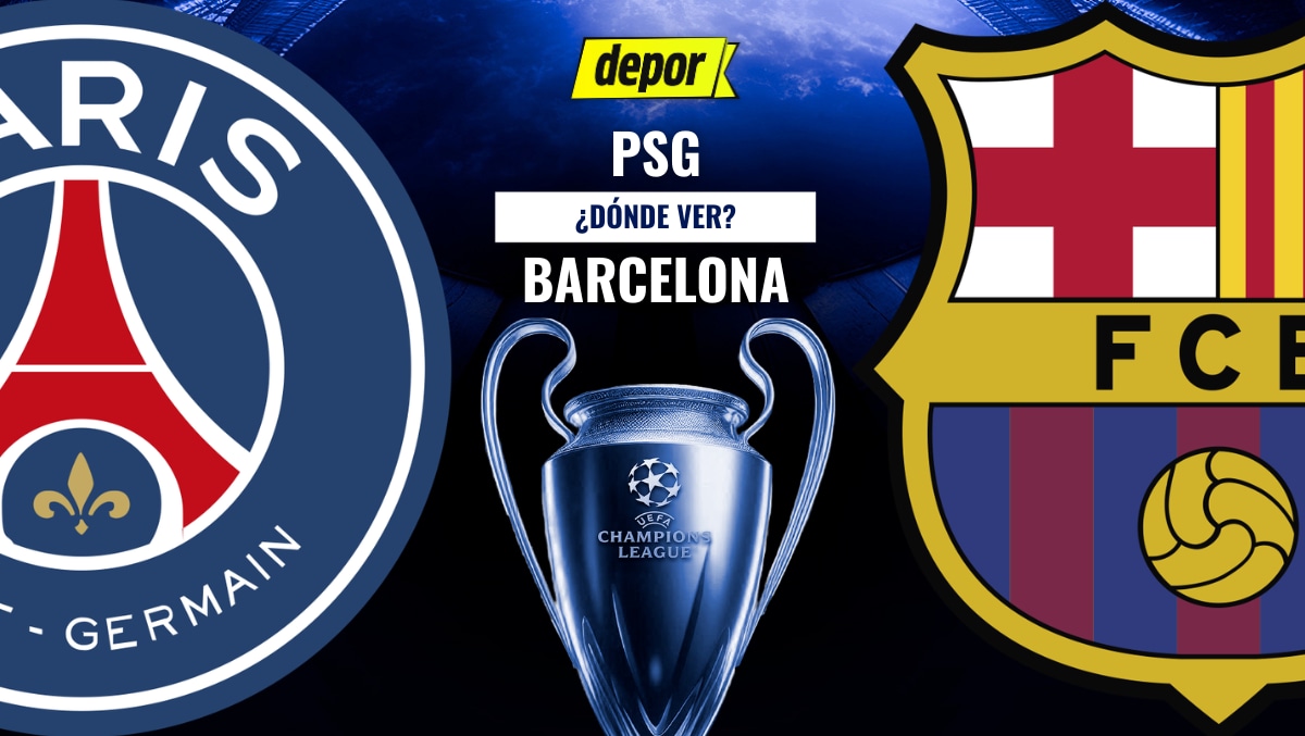 Barcelona vs. PSG se enfrentan por la fecha 3 de la Fase de Liga de la Champions League, con la transmisión de ESPN, Disney Plus, TNT Sports, MAX y Movistar Plus. (Diseño: Depor)