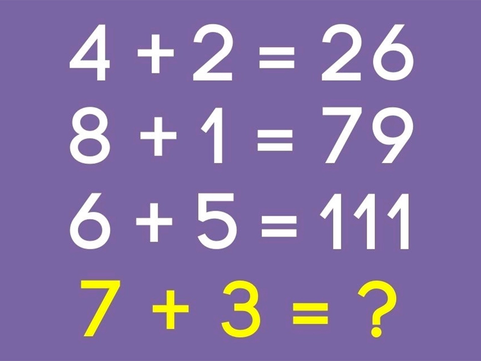 RETO MATEMÁTICO | Es importante que te concentres y luego intentes obtener la solución dentro de los próximos 7 segundos. | Foto: fresherslive
