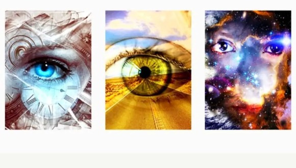 TEST VISUAL | Tendrás la misión de escoger uno de estos ojos. (Foto: Namastest)