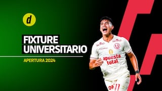 Liga 1 2024: ¿qué partidos les faltan a Universitario en el Torneo Apertura?