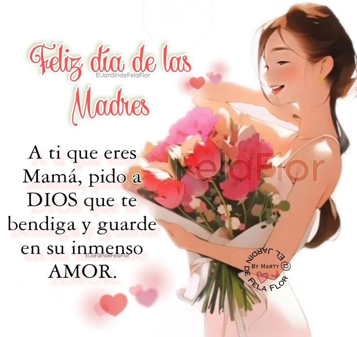 Elige una de estas 20 imágenes para celebrar un ¡Feliz Día de las Madres 2026! este domingo 10 de mayo en México, para dedicarlas vía WhatsApp. (Foto: Pinterest)