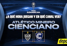 Canal confirmado para ver Cienciano vs. Atlético Mineiro por Sudamericana