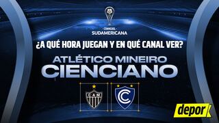 Canal confirmado para ver Cienciano vs. Atlético Mineiro por Sudamericana