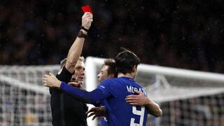 Ni en sus pesadillas: Álvaro Morata fue expulsado por dos amarillas... ¡en cinco segundos! [VIDEO]