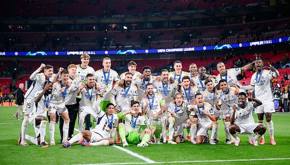 Real Madrid conquistó en Wembley la decimoquinta Champions League de su historia. (Foto: Getty Images)