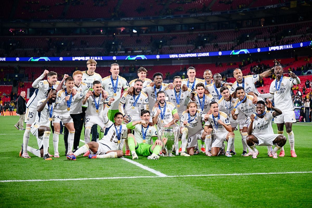 Real Madrid conquistó en Wembley la decimoquinta Champions League de su historia. (Foto: Getty Images)