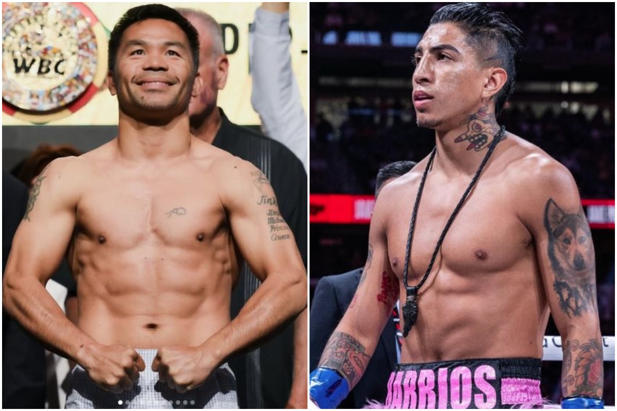 Find out where and how to watch Manny Pacquiao vs. Mario Barrios live from anywhere. (Foto: Instagram)