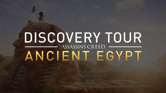 Ubisoft apuesta por la educación interactiva en Assassin's Creed Origins: Discovery Tour