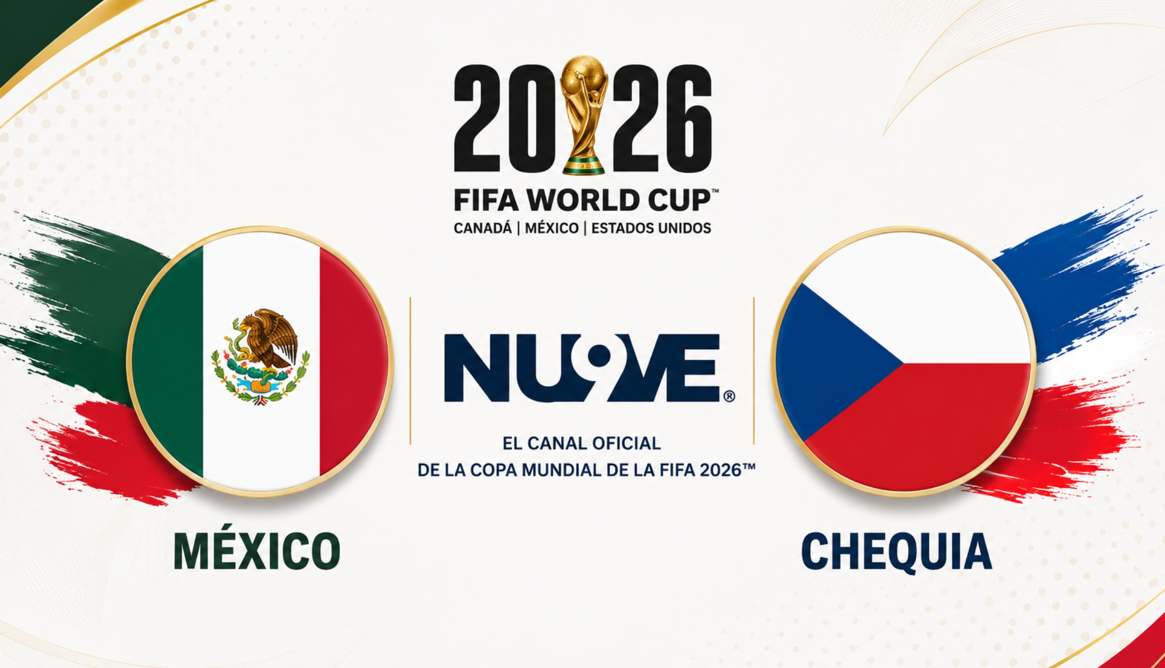 Señal del Canal 9 EN VIVO para seguir la transmisión de México vs. Chequia en directo en TV abierta, este miércoles 24 de junio, por la Jornada 3 del Grupo A del Mundial 2026. (Foto: Imagen creada por Depor utilizando al IA de Chat GPT)