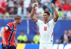 ¡Golpe inglés! Gol de Bellingham, quien cazó un rebote y desató la locura ante Noruega