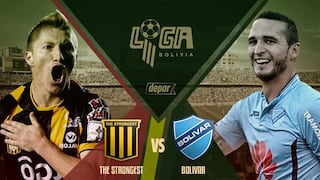 The Strongest cayó goleado 4-1 ante Bolívar por la Liga de Bolivia 2017