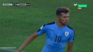 ¡No perdonó! Schiappacase anota el 1-0 de Uruguay contra Paraguay por el Sudamericano Sub 20 [VIDEO]