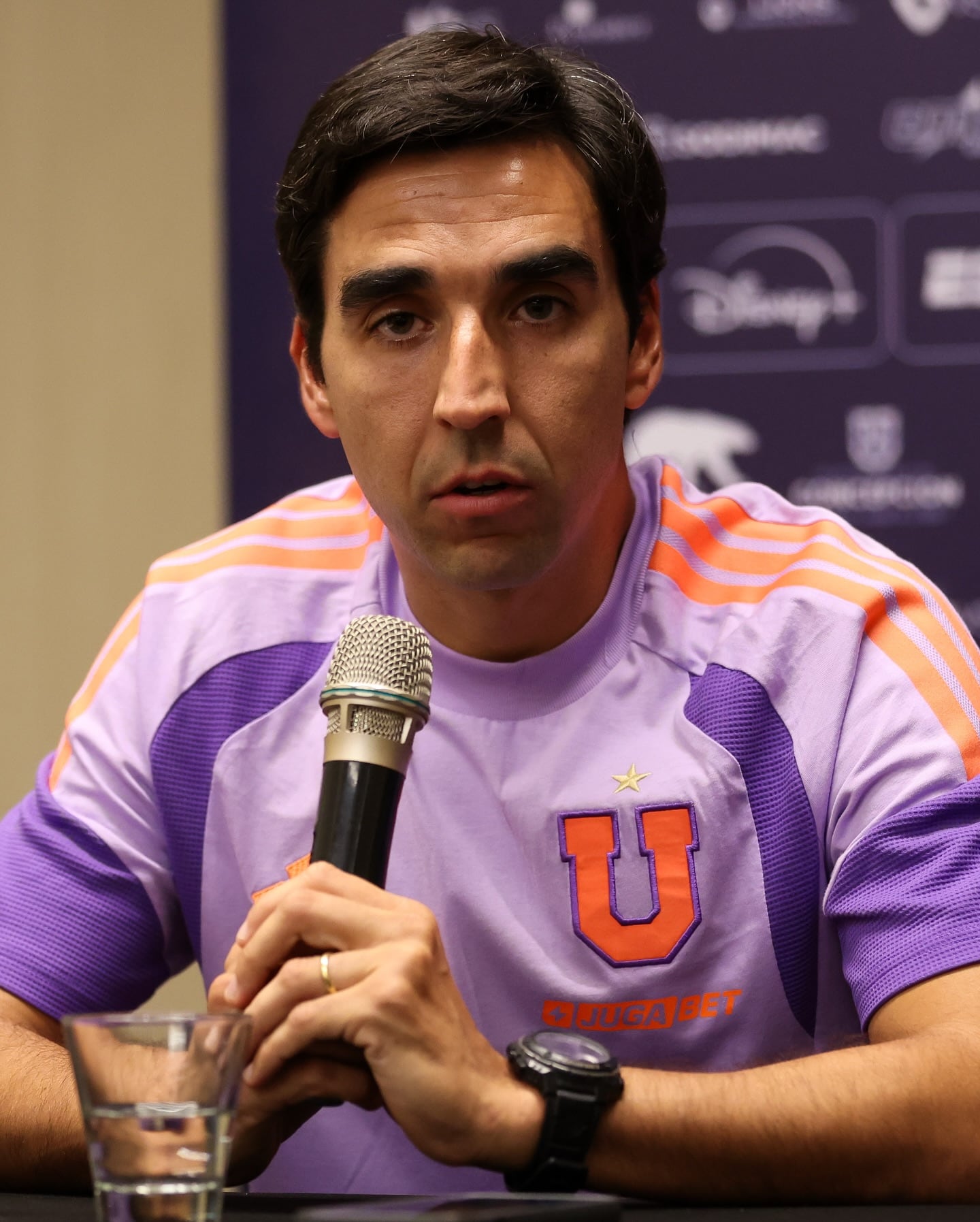 El entrenador argentino Francisco Meneghini. (Foto: Universidad de Chile)