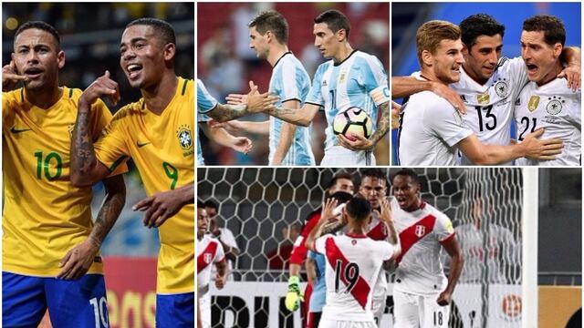 Brasil vuelve a lo más alto del ránking FIFA: las 20 primeras selecciones del mundo