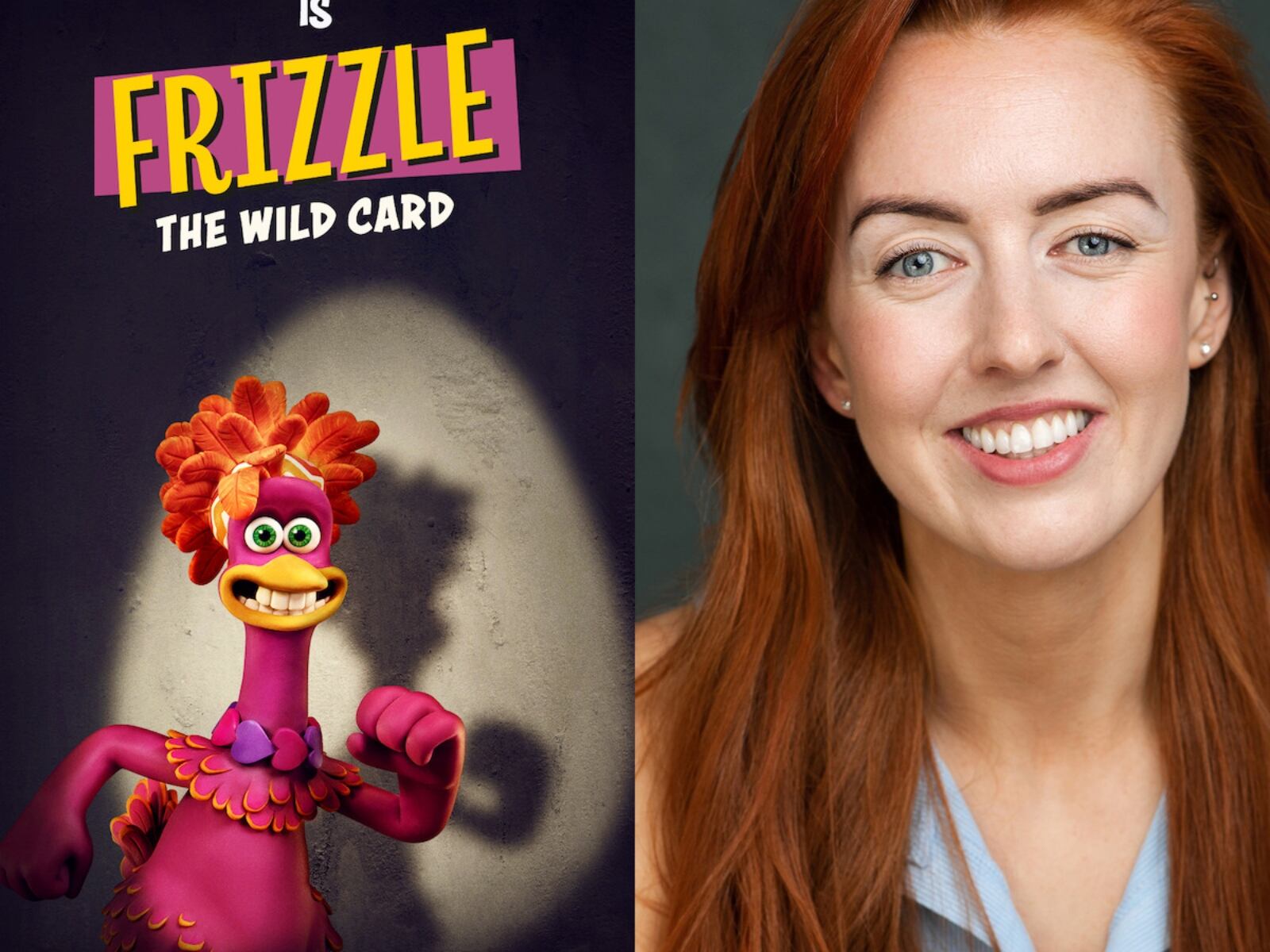 Josie Sedgwick-Davies como Frizzle en “Pollitos en fuga: El origen de los nuggets” (Foto: Netflix)