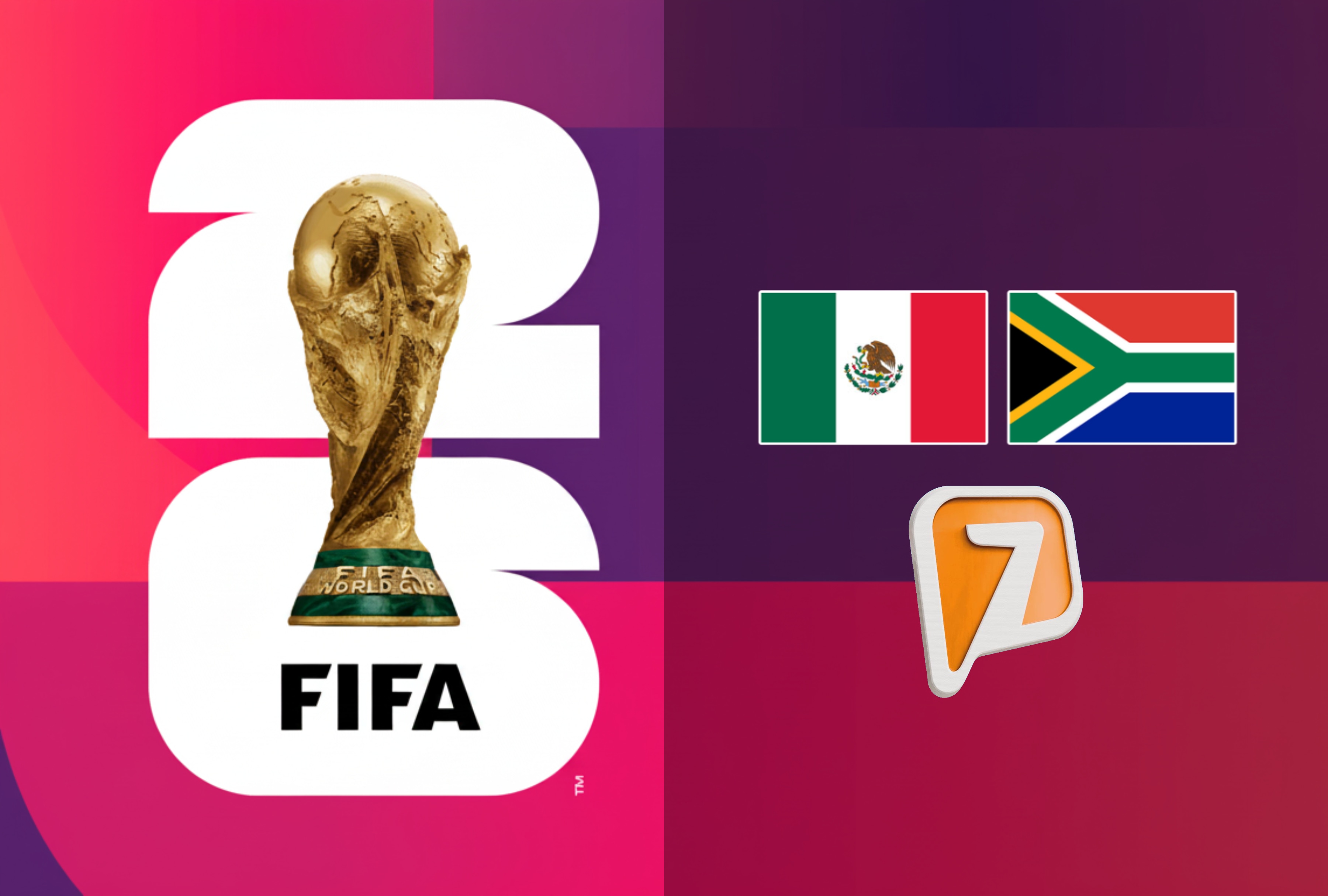 Sintonice TV Azteca 7 en vivo gratis para disfrutar del encuentro México vs. Sudáfrica en directo. Conozca las opciones para ver este partido inaugural de la selección mexicana en señal abierta y fútbol online por el Mundial 2026. | Crédito: fifa.com / Composición Depor