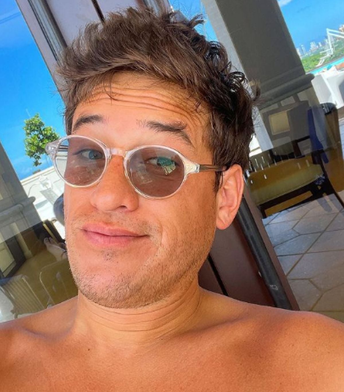 Él sí que siempre le sonríe a la vida (Foto: Nacho Lozano / Instagram)