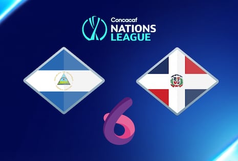 Canal 6 transmitió el partido Nicaragua 2-3 Rep. Dominicana por Concacaf Nations League 2026