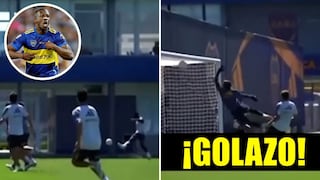 Luis Advíncula ilusiona a Boca Juniors: golazo en la previa del debut en la Copa Argentina