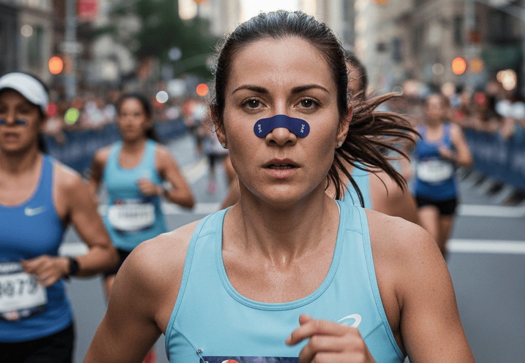 Las tiras nasales han ganado espacio en el running. Aunque no sustituyen el entrenamiento respiratorio, pueden convertirse en un apoyo para mejorar la sensación de ventilación en determinados casos. (Foto: Shutterstock)
