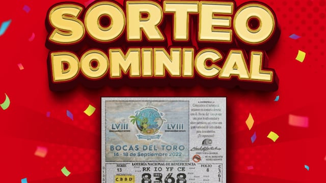 Resultados de la Lotería Nacional de Panamá: ganadores del domingo 18 de setiembre vía Telemetro