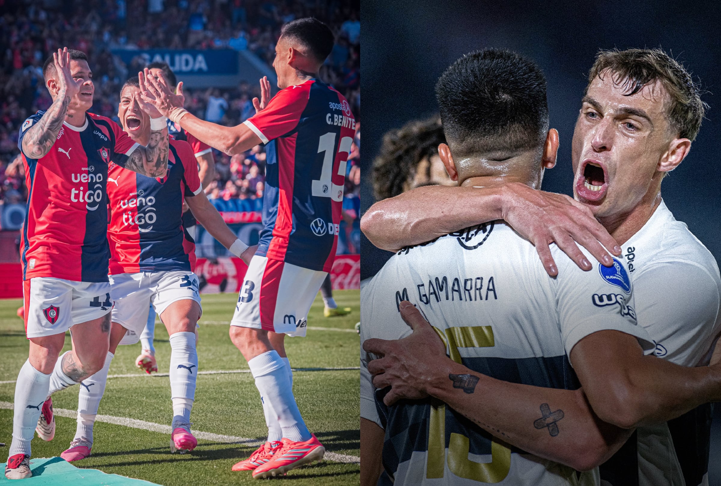 Consulta la hora de inicio y canales de transmisión para ver el partido Cerro Porteño vs. Olimpia, este domingo 23 de agosto, por el Superclásico de Paraguay. (Fotos: @CCP1912oficial / @elClubOlimpia / Composición El Comercio MAG)