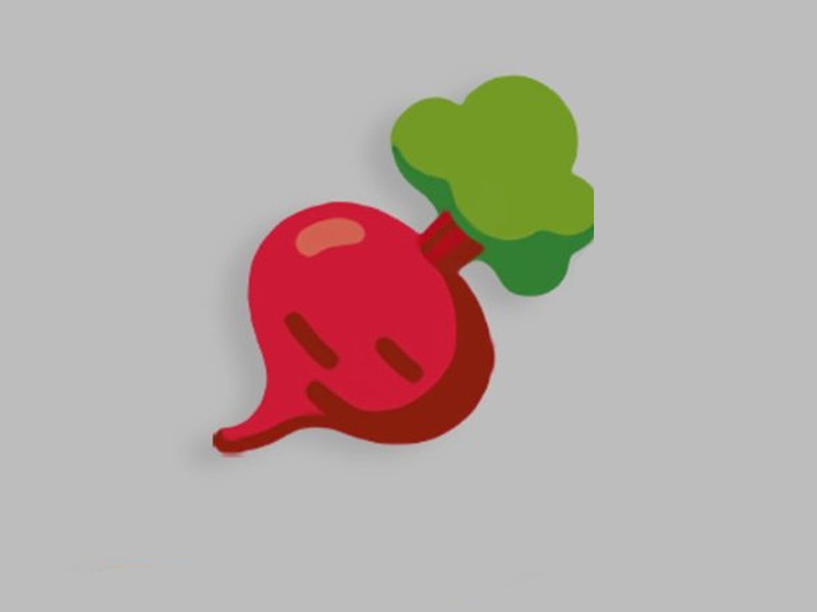 WHATSAPP | De esta forma se verá el emoji del rábano. (Foto: Unicode)