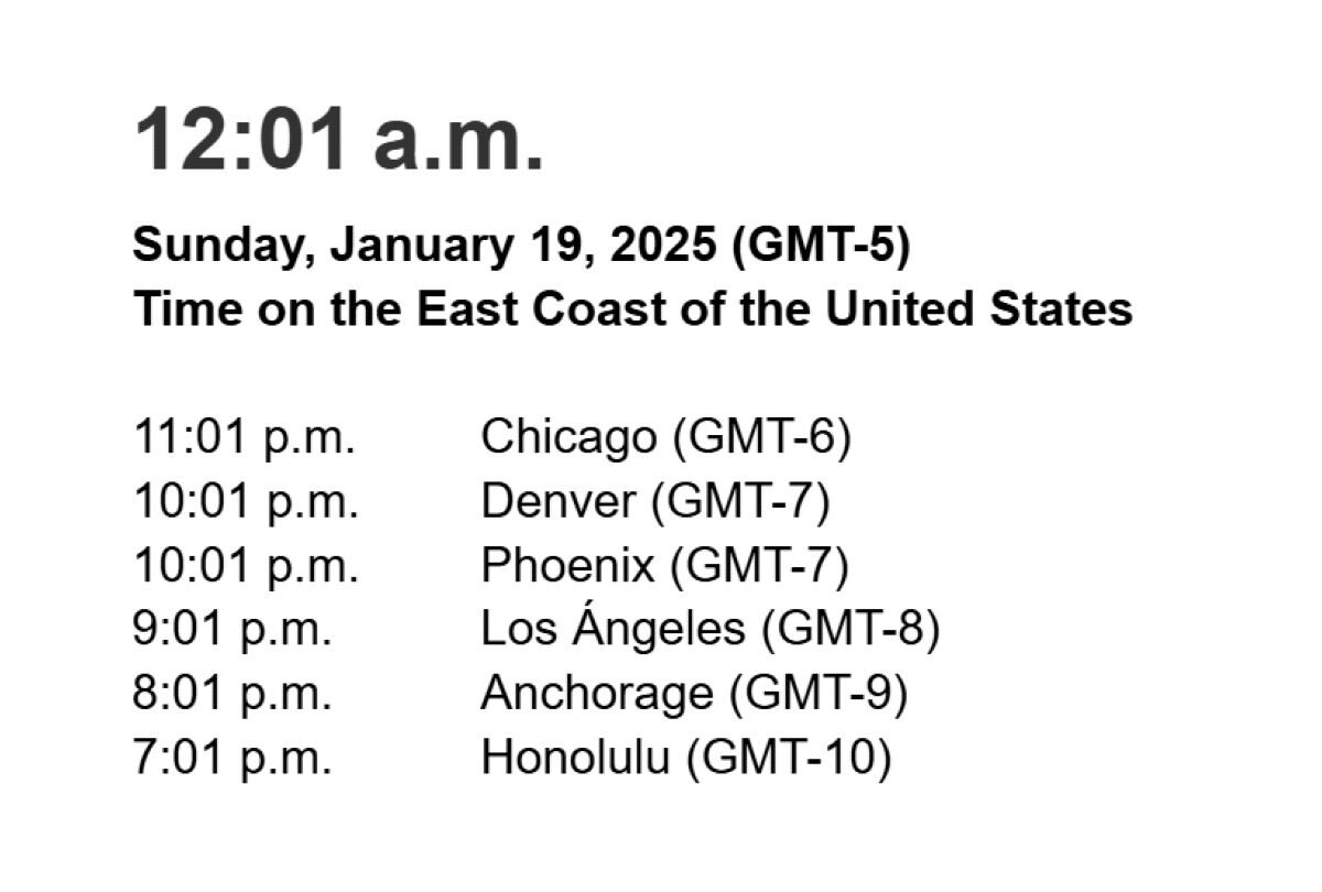 The TikTok ban in the U.S. is expected to take effect after 12:01 a.m. (Eastern Time) on Sunday, according to USA Today. | Credit: Mag