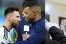Profunda admiración: Kylian Mbappé exhibe una camiseta de Lionel Messi en su casa