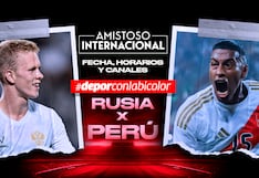 Canales del Perú vs. Rusia: links, cómo ver partido y horarios