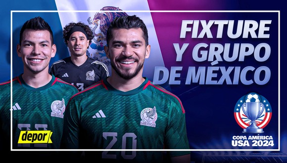 Grupo de México en Copa América 2024: fixture, rivales, partidos y calendario. (Foto: Depor).