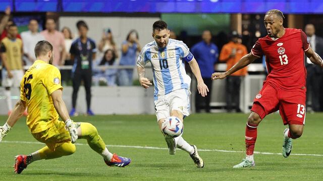 Messi lidera el triunfo de Argentina sobre Canadá