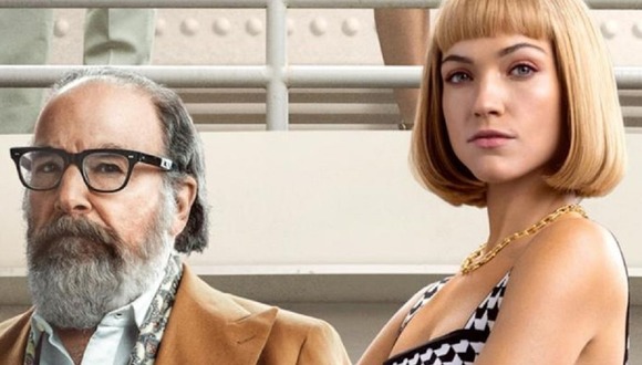 Mandy Patinkin como Rufus Coteworth y Violett Beane como Imogene Scott en la serie "Death and Other Details" (Foto: Hulu)