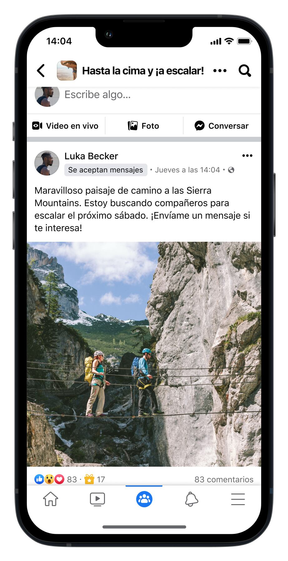 Cambios en Grupos de Facebook