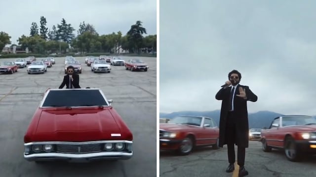 The Weeknd sorprende con ‘coreografía’ sobre vehículos en los “Billboard Music Awards 2021″ | VIDEO