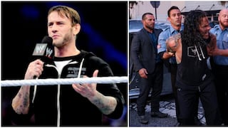 ¡No le gustó para nada! CM Punk molesto con segmento donde Jeff Hardy fue arrestado por la policía
