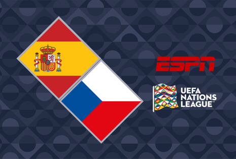 ESPN transmitió el España vs. Chequia por UEFA Nations League 2026-27