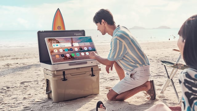 LG StanbyME Go: pantalla, sistema operativo, autonomía y ficha técnica de la pantalla portátil