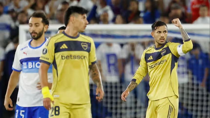 Boca debutó en esta edición de la Copa Libertadores con triunfo en Chile ante Universidad Católica. (Foto: EFE)
