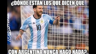 Los mejores memes de la goleada de Argentina sobre Colombia en Eliminatorias