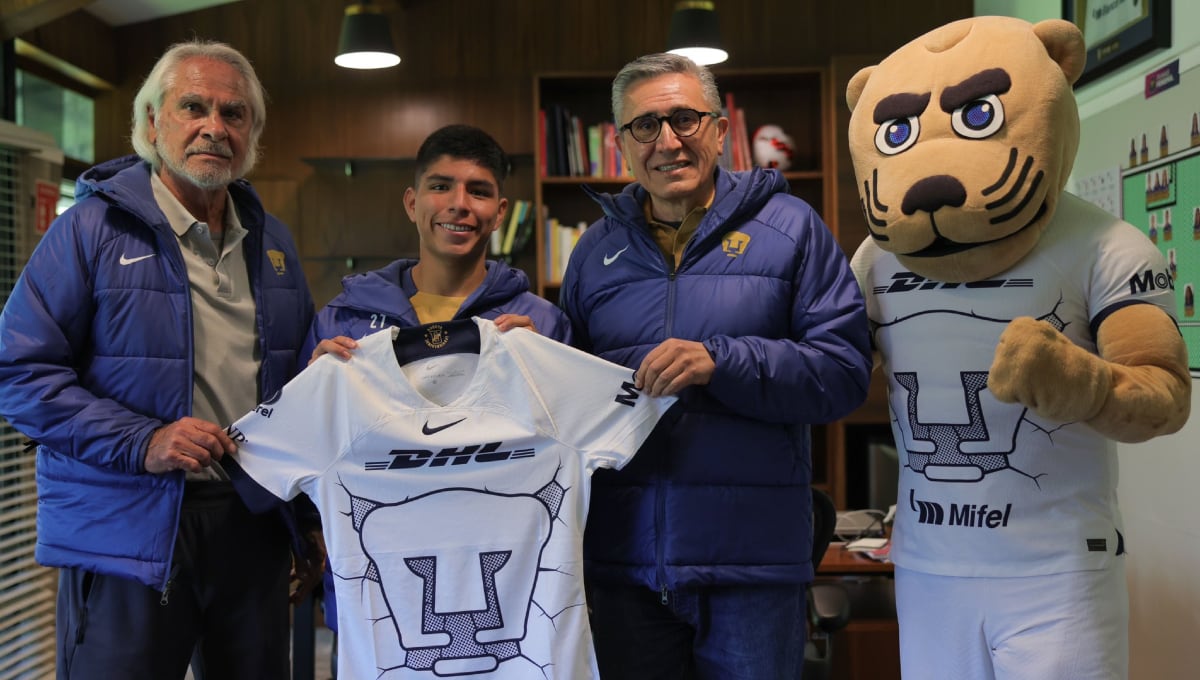Piero Quispe jugará por primera vez en el extranjero. (Foto: Pumas UNAM)