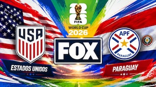 FOX Sports EN VIVO GRATIS — dónde ver partido Estados Unidos vs. Paraguay EN DIRECTO por FOX One App y Fútbol TV Online en USA