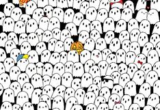 ¿Tienes buena vista? Encuentra al panda que se oculta entre los fantasmas en solo 5 segundos
