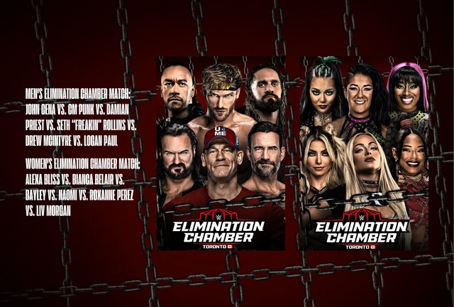 Furthermore, watch a special WWE Elimination Chamber Kickoff event today at 6:30 ET/3:30 PT and a post-show with Chief Content Officer Paul "Triple H" Levesque and key Superstars immediately after the show on Peacock. | Photo by WWE / Depor