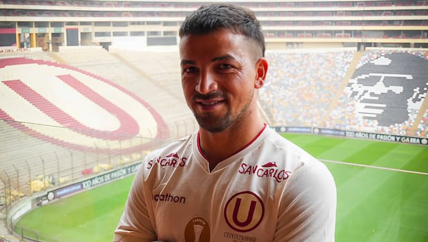 Gabriel Costa tiene contrato con Universitario por toda la temporada 2025. (Foto. Universitario)